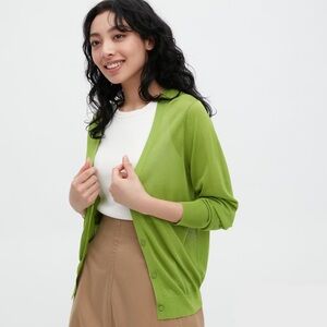Uniqlo Green Women's Cardigan